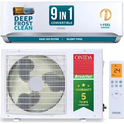 Onida IR243FLCV 2 Ton 3 Star Inverter Split AC Front Display