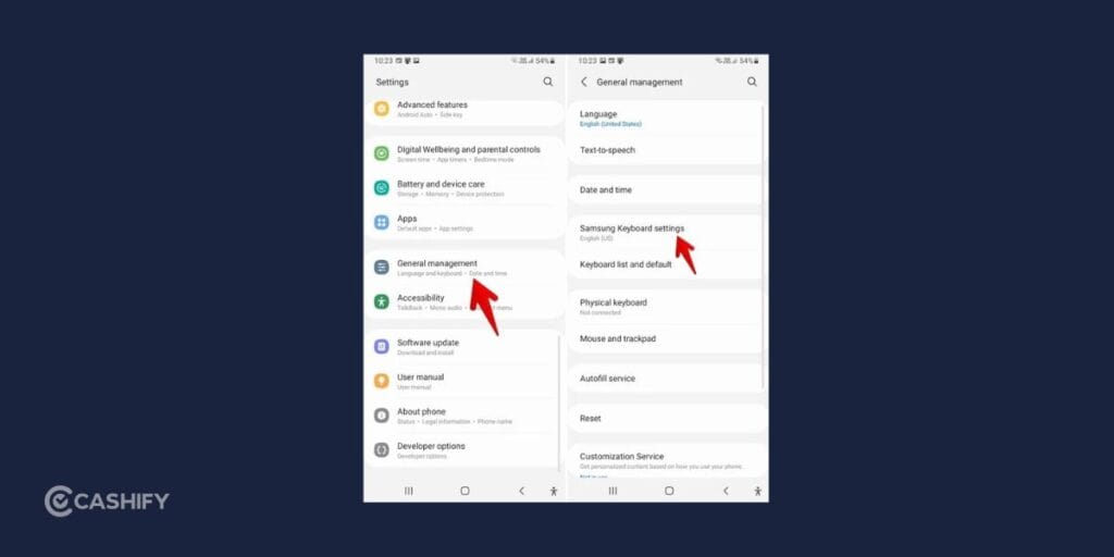 how to change whatsapp keyboard theme on Samsung phones