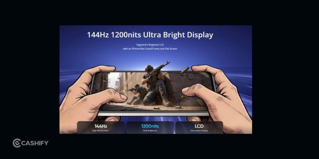 realme narzo 100x display