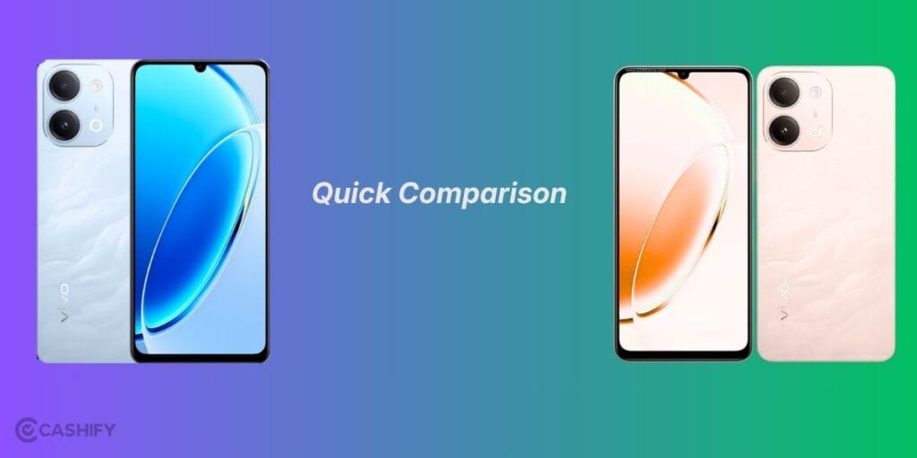 comparison of Vivo T5 Lite and T4 Lite