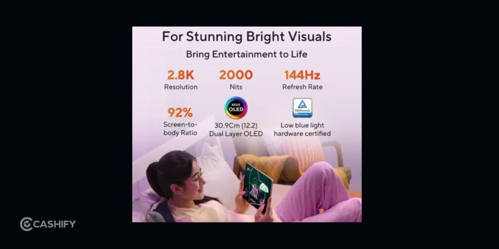 asus pad display