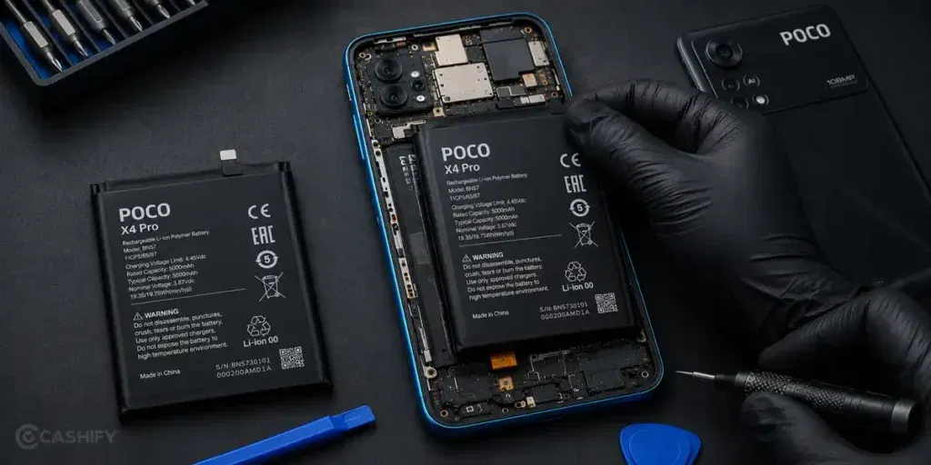 POCO X4 Pro battery replacement