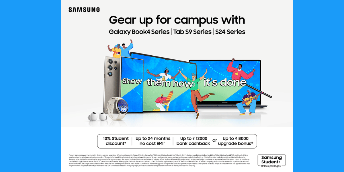 Samsung Back To School Sale Brings Big Discounts On Galaxy S26, Galaxy Book 6 Pro