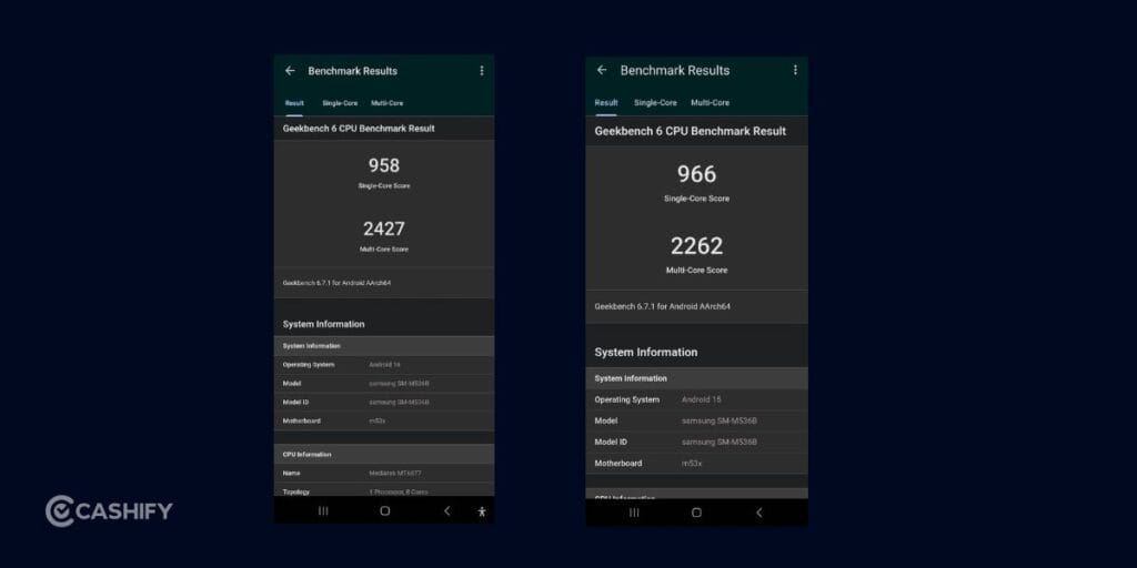 new vs refurbished samsung galaxy m53 performance comparison