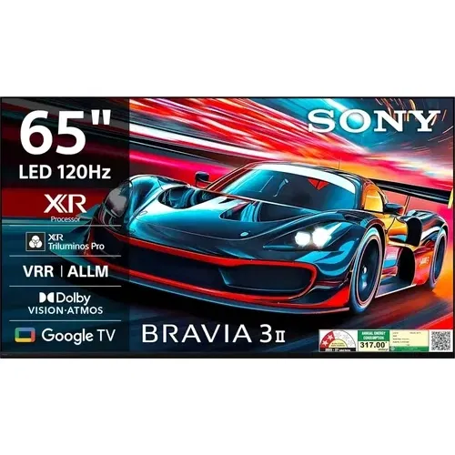 Sony BRAVIA 3II XR30M2 K-65XR30M2 65 inch (165 cm) Ultra HD 4K Smart LED Front