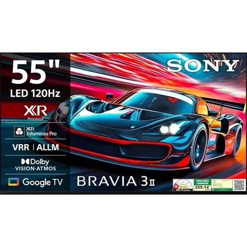 Sony BRAVIA 3II XR30M2 K-55XR30M2 55 inch (139 cm) Ultra HD 4K Smart LED Front