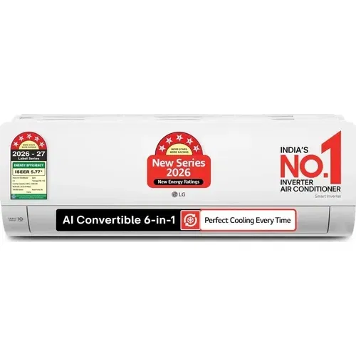 LG AS-Q19YNZE2 1.42 Ton 5 Star Inverter Split AC Front