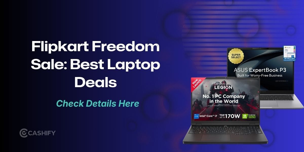 Flipkart Freedom Sale 2026: 4 Best Laptop Deals To Grab