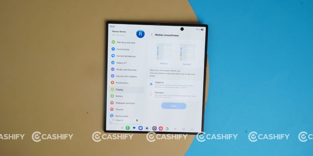 display refresh rate