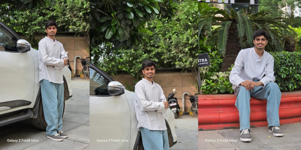 Samsung Galaxy Z Fold8 Ultra rear camera sample
