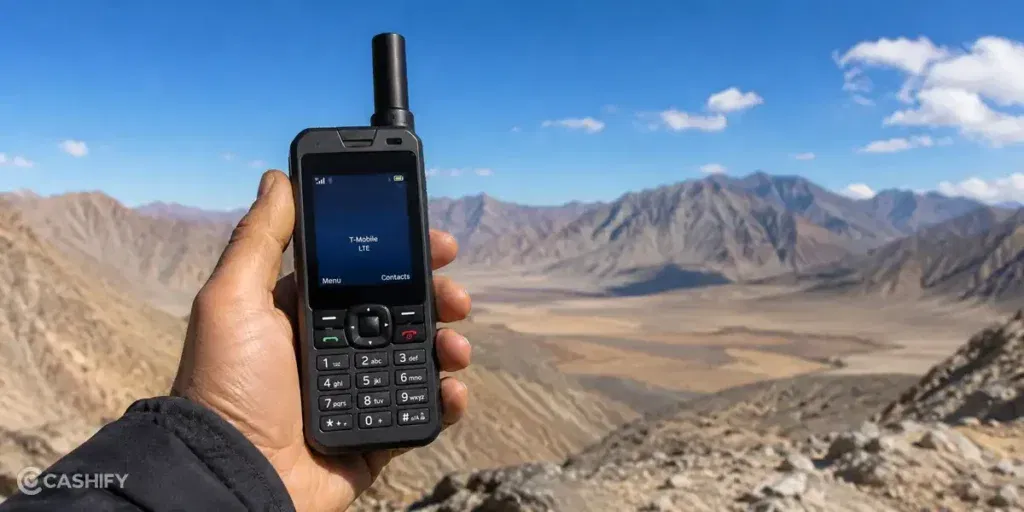 Satellite phone coverage