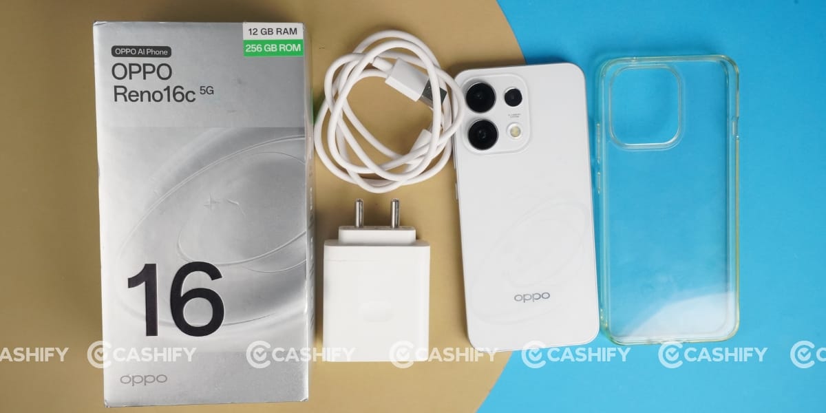 OPPO Reno 16c box content