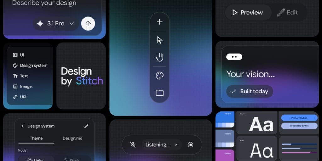 Google UI