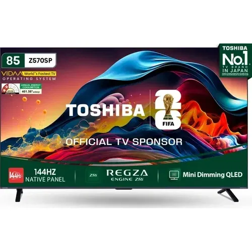 Toshiba Z570SP 85Z570SP 85 inch (215 cm) Ultra HD 4K Smart QLED Front