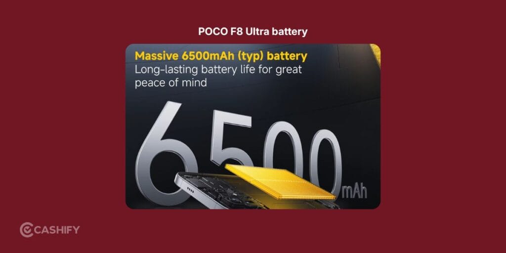Redmi K100 Pro Max Vs Poco F8 Ultra battery