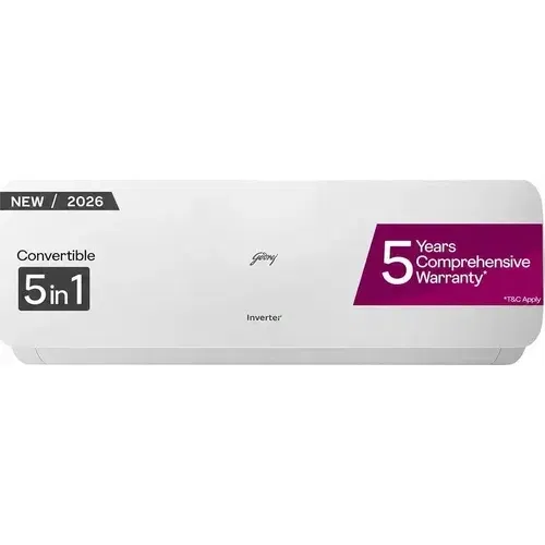 Godrej HIC 18N3TH 1.5 Ton 3 Star Inverter Split AC Front