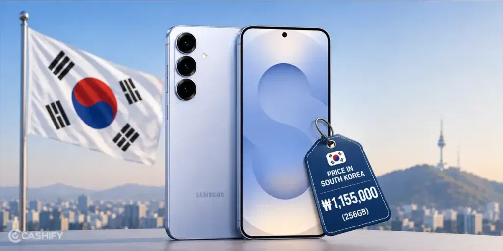 Samsung Galaxy S26 and S26 Ultra price in South Korea