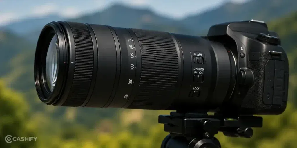 Cameras with zoom lens