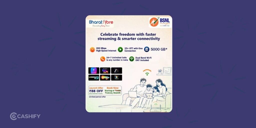 BSNL Fiber Freedom Plan Details