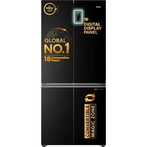 Haier HRB-600EK Vouge Lumiere 520 Ltr 3 Star French Door Front