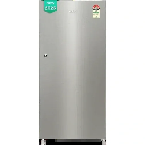 Haier HRD-2105BNSA-P 190 Ltr 5 Star Single Door Front
