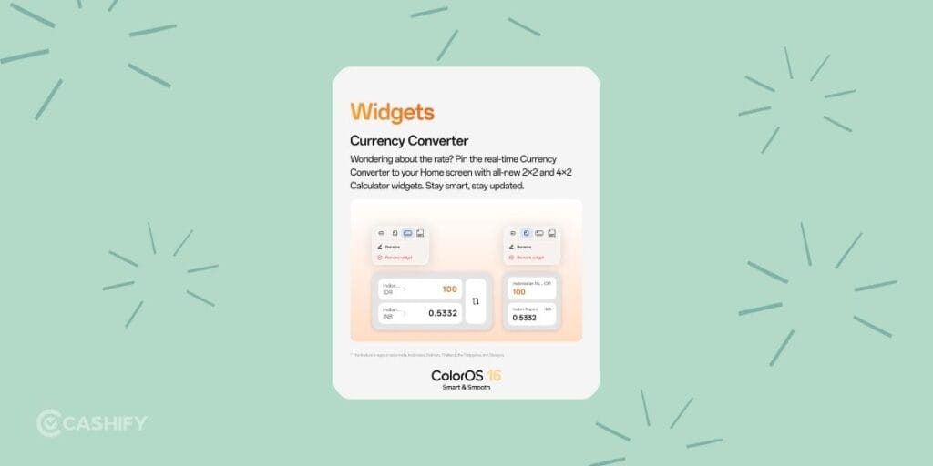Currency Converter Widgets Arrive