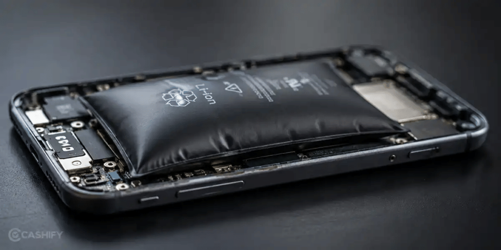swollen battery