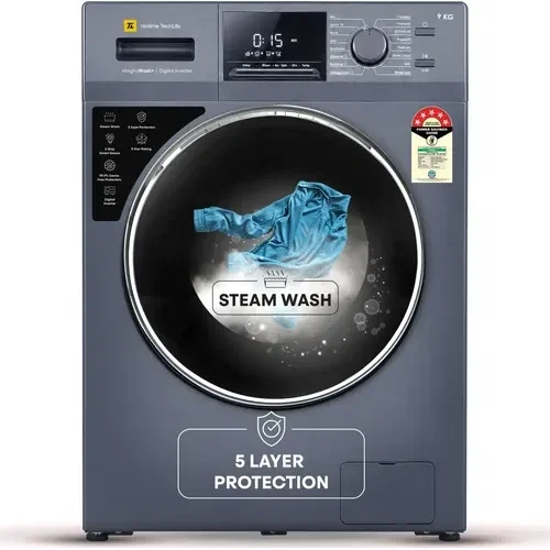 Realme TechLife RMFL905NHIJA 9 Kg Fully Automatic Front Load Front