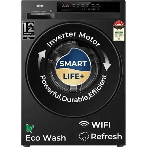 Haier EFL70-IM12F3BKU1 7 Kg Fully Automatic Front Load Front