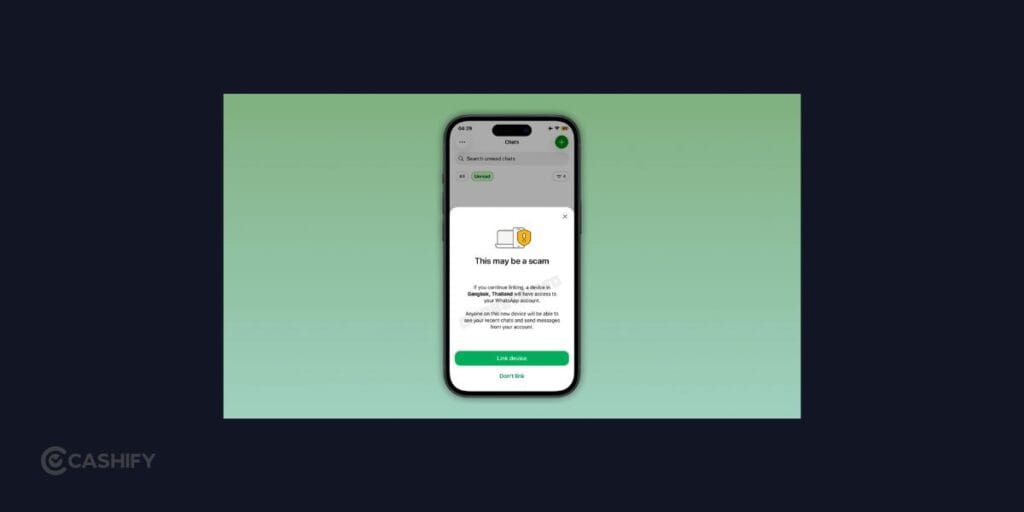 whatsapp scam