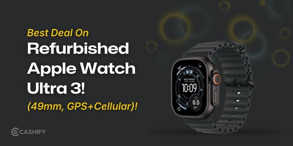 Best Deal On Refurbished Apple Watch Ultra 3 (49mm, GPS+Cellular)!