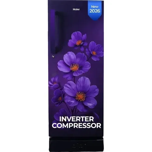 Haier HED-225PXBA-P 215 Ltr 5 Star Single Door Front