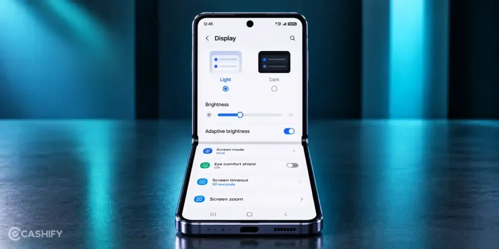 Samsung Galaxy Z Flip 7 display issue