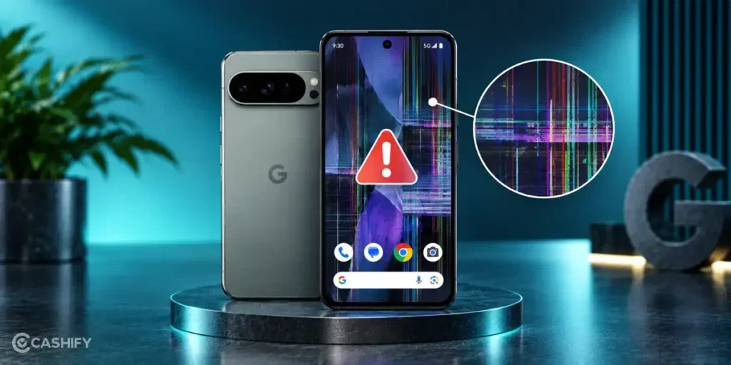 Google Pixel 9 Pro XL display flickering