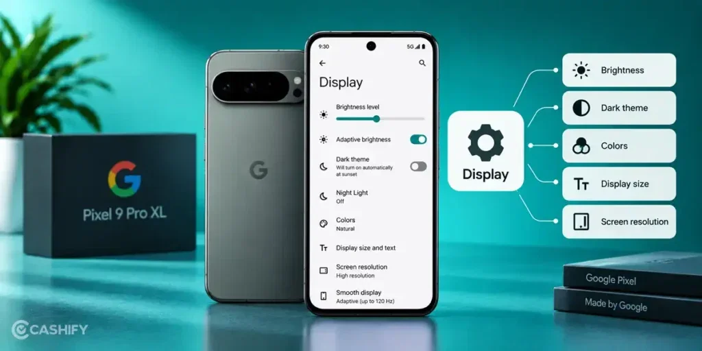 Google Pixel 9 Pro XL display flickering