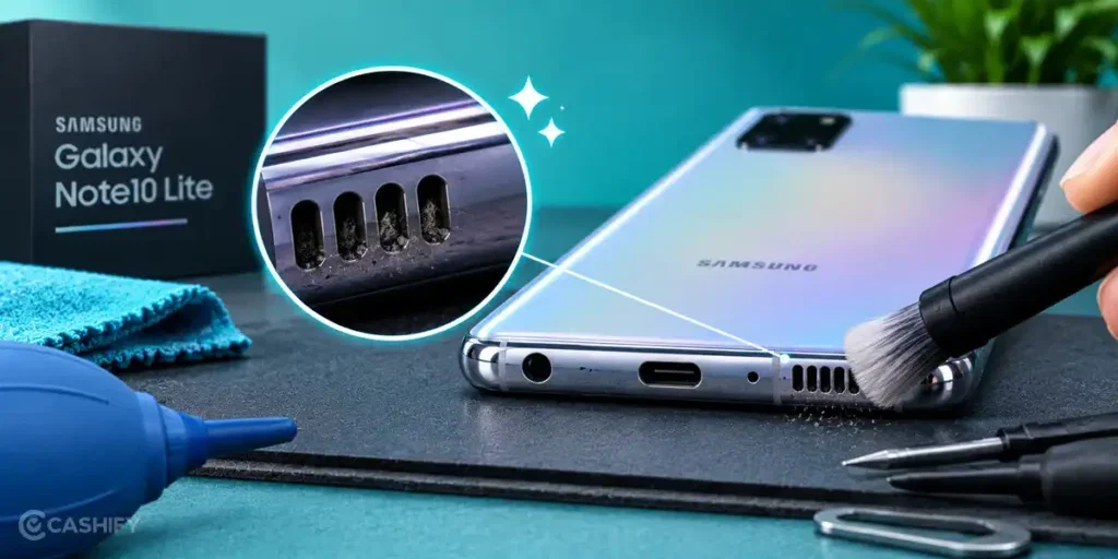 Samsung Galaxy Note 10 Lite speaker sound low