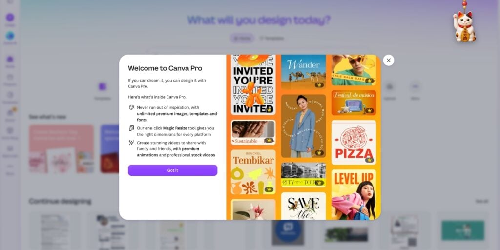 Canva Pro free