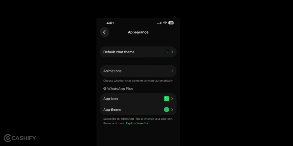 default chat theme