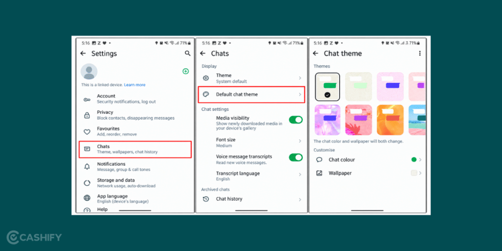WhatsApp Chat Theme for All Chats (Android)