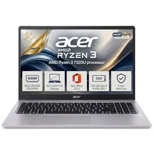 Acer One Z14 55M Ryzen 3 8 GB 256 GB SSD Windows 11 Front