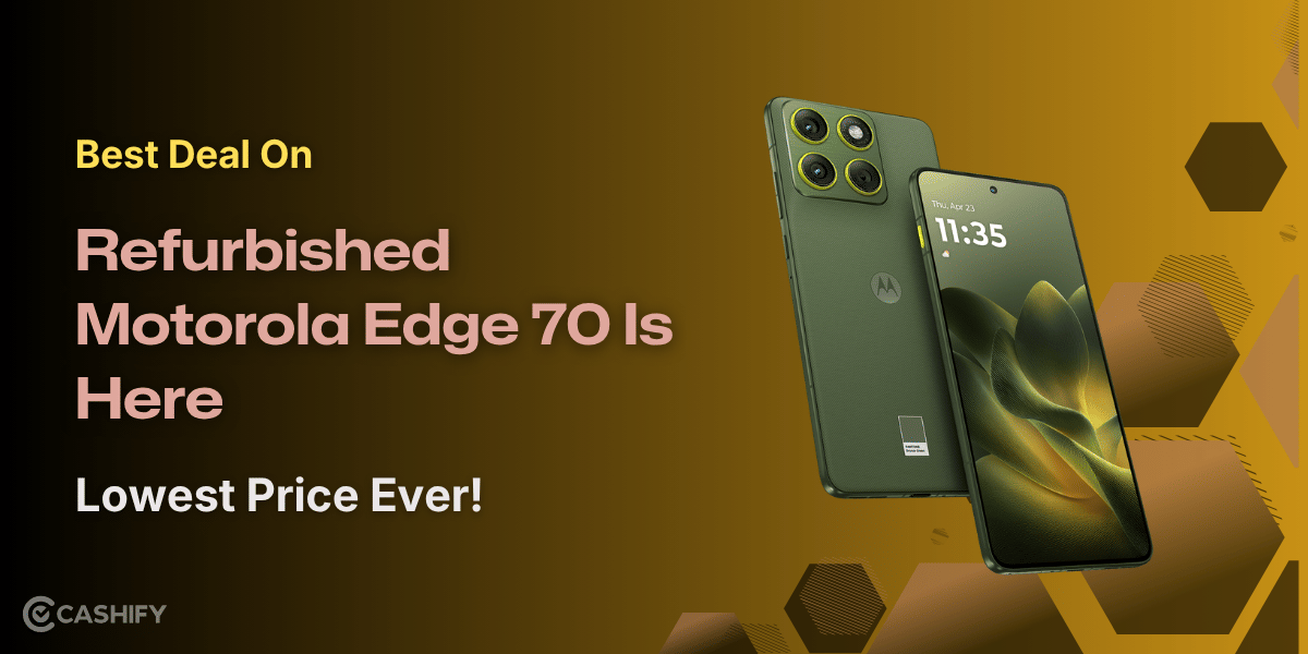 Best Deal On Refurbished Motorola Edge 70 Is Here: Lowest Price Ever!