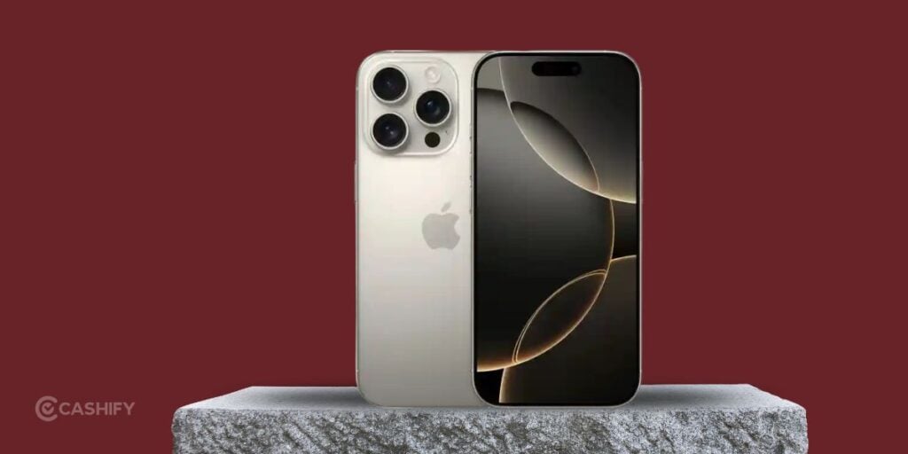 Apple iPhone 16 Pro at cashify carnival sale