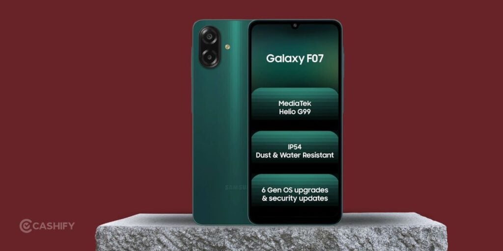 Samsung Galaxy F07: Best for Long-Term Software Support