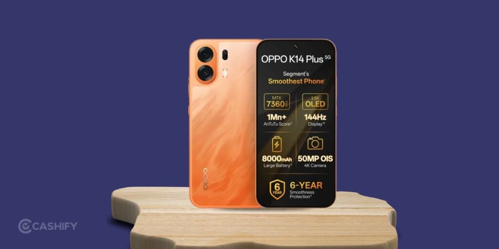 OPPO K14 Plus- best midrange mobile during Flipkart Big Billion sale