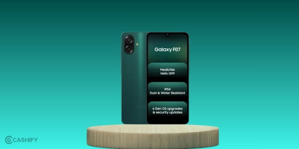 samsung galaxy f07 is one of the Top phones under 10000 during Amazon Great Indian Festival sale:  