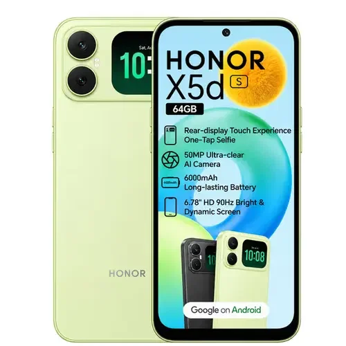 Honor X5d s Front And Back