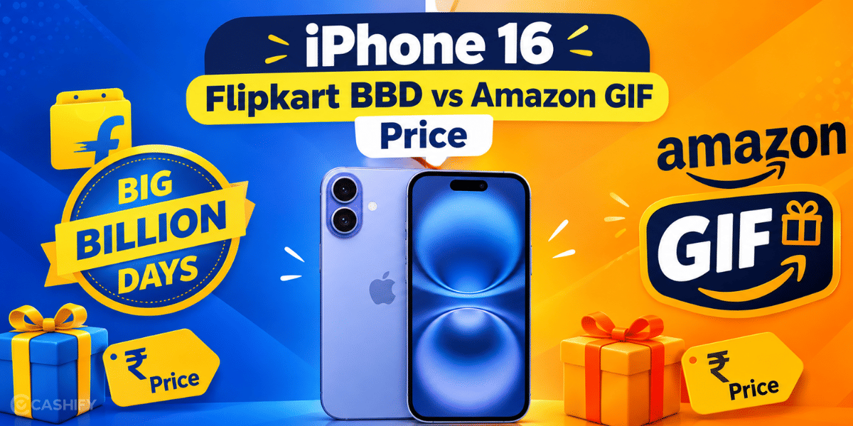 iPhone 16 Flipkart BBD vs Amazon GIF Price: Where Can You Get the Biggest Saving?