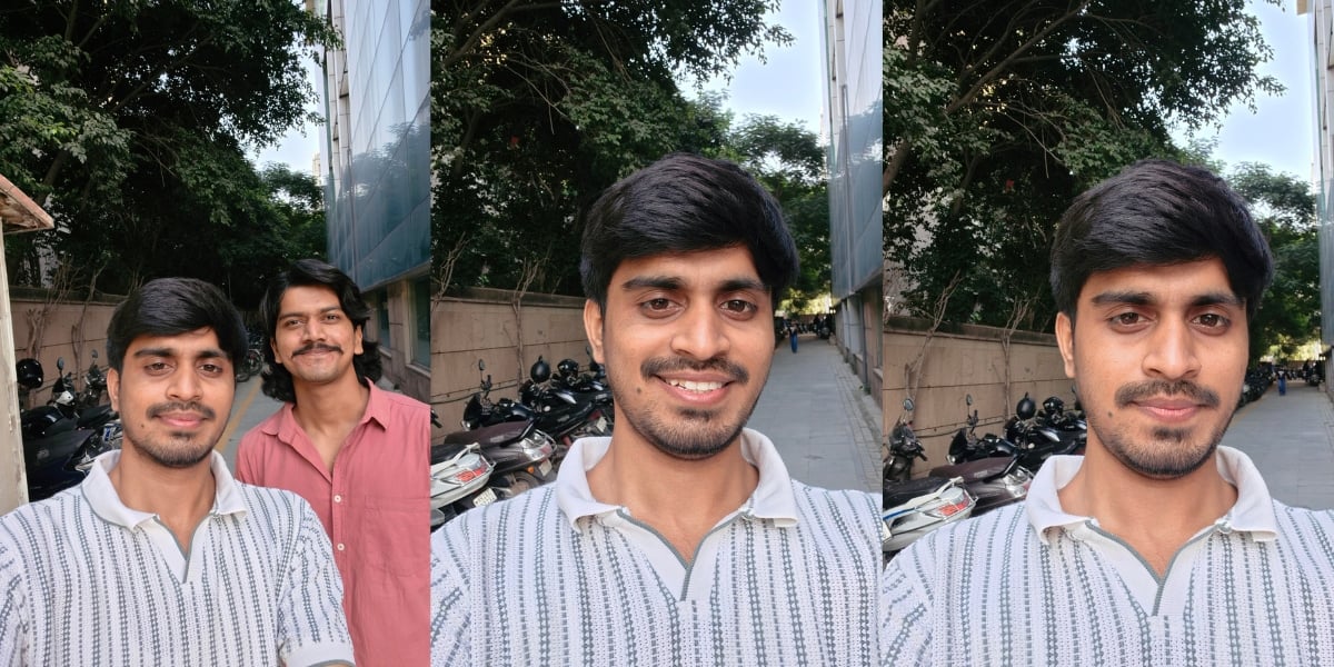 Samsung Galaxy S26 FE front camera sample