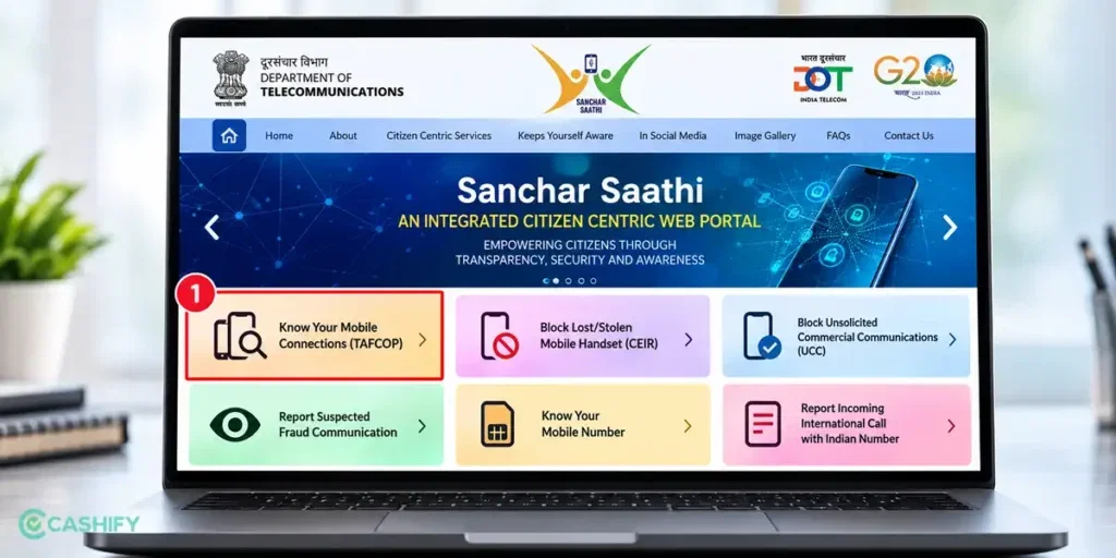 TAFCOP - Sanchar Saathi