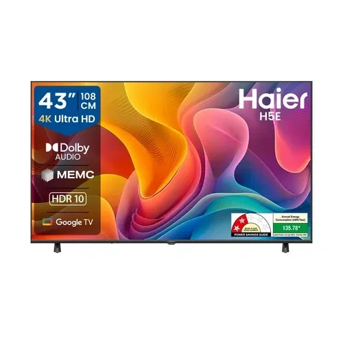 Haier 43H5E 43 inch (109 cm) LED 4K Front